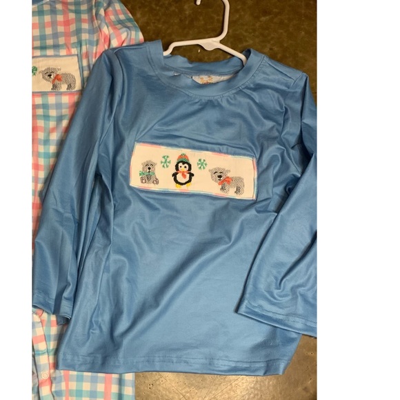 Busy Bees Smocks LS Smocked Shirt